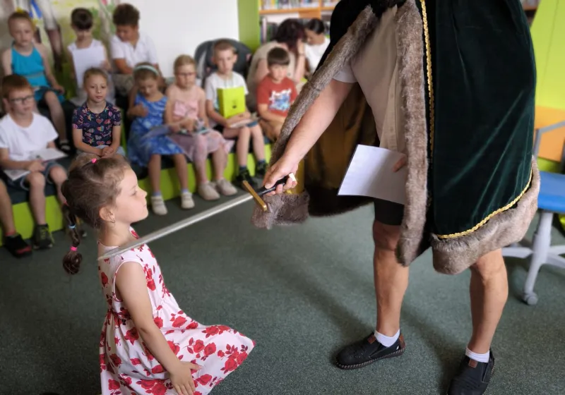 Pasování prvňáčků na čtenáře