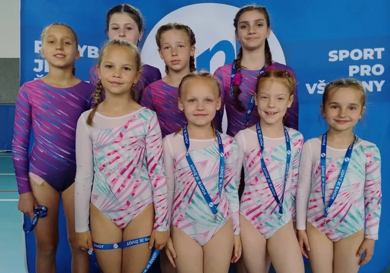 Gymnastky na republice v Doubí