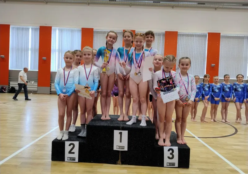 Gymnastky na republice v Doubí